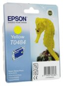C13T048440 Картридж струйный желтый для Epson Stylus Photo R200/R220/R300/R320/R340/RX500/RX600/RX620/RX640 (13 мл.)
