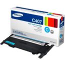 CLT-C407S Тонер-картридж голубой для Samsung CLP-320/325, CLX-3185 (1000 стр.)
